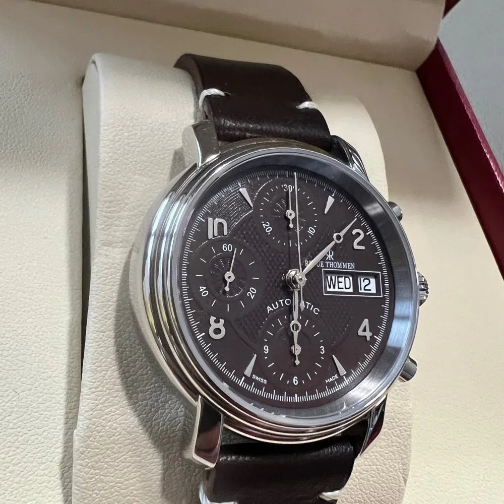 Revue Thommen Automatic Chronograph, 1701.6 ETA Valjoux 7750 Swiss Made - Picture 3 of 9
